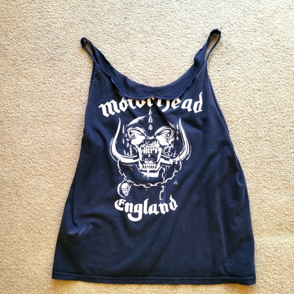 Black Motörhead Tank Top